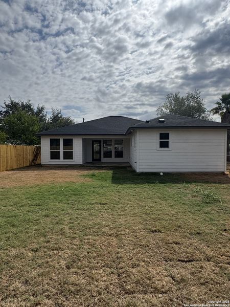 Exterior details and patio area of a home in , Jourdanton (Image 16). Exterior details and patio area of a home in , Jourdanton (Image 16).