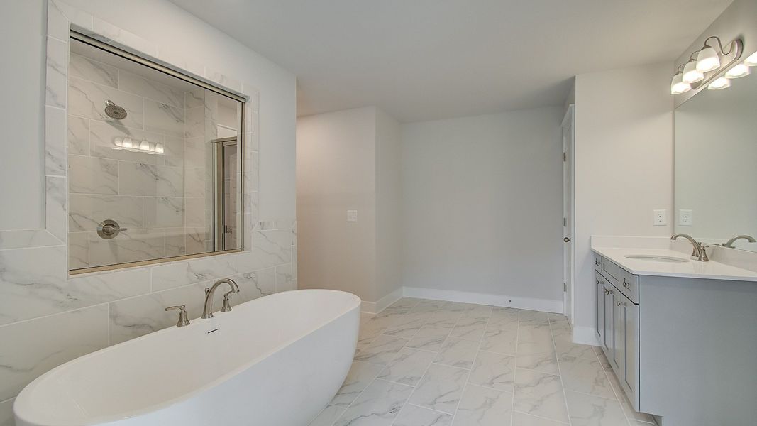 Representative furnished interior of a home built from the Clarity by DRB Homes in Everson, Snellville (Image 29). Representative furnished interior of a home built from the Clarity by DRB Homes in Everson, Snellville (Image 29).