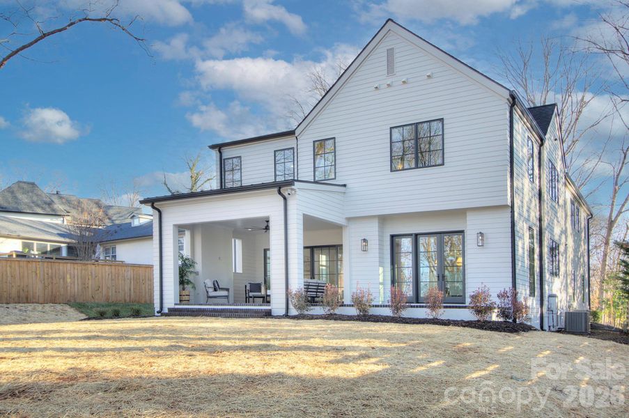 Front exterior of a new home in , Charlotte, NC, highlighting curb appeal (Image 25).