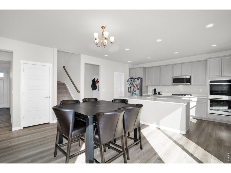 Furnished interior view inside a new home in Hidden Valley – Clover Collection, Severance (Image 8).