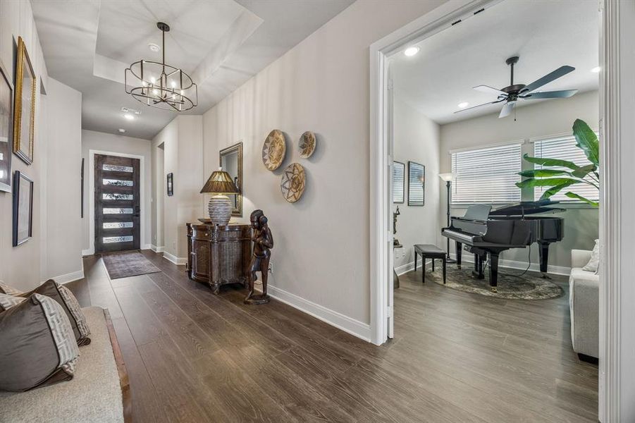 Furnished interior view inside a new home in , Mansfield (Image 25).