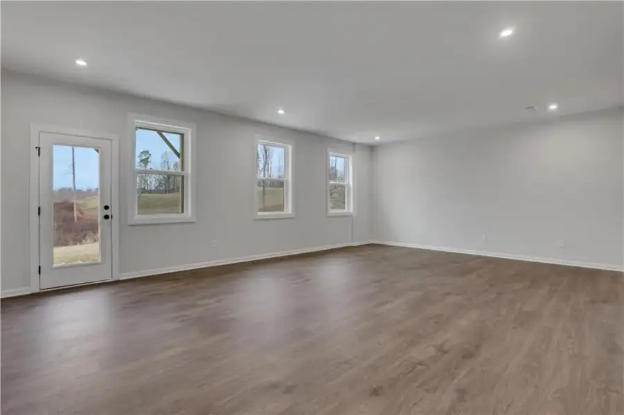 Spacious, unfurnished interior of a new home in Acacia, Cumming (Image 26). Spacious, unfurnished interior of a new home in Acacia, Cumming (Image 26).