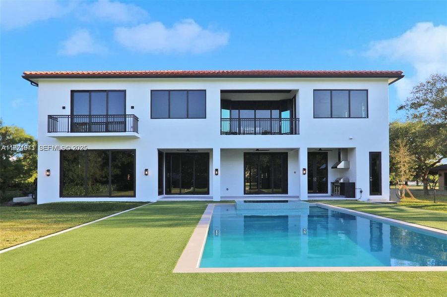 Exterior details and patio area of a home in , Davie (Image 4). Exterior details and patio area of a home in , Davie (Image 4).