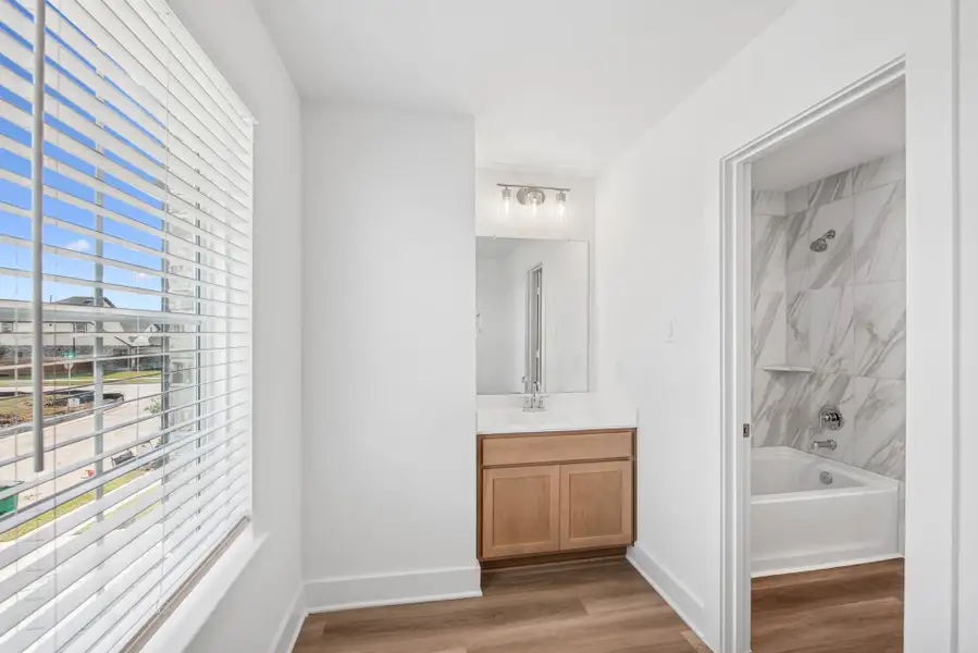 Furnished interior view inside a new home in Marvida, Cypress (Image 11). Furnished interior view inside a new home in Marvida, Cypress (Image 11).
