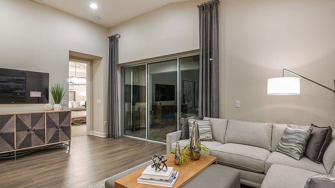 Representative furnished interior of a home built from the Saint Thomas by Taylor Morrison in Cassia at Skye Ranch, Sarasota (Image 25).