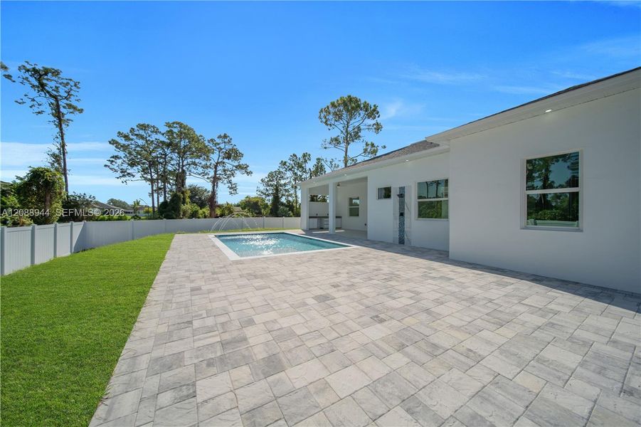 Exterior details and patio area of a home in , Lehigh Acres (Image 32).