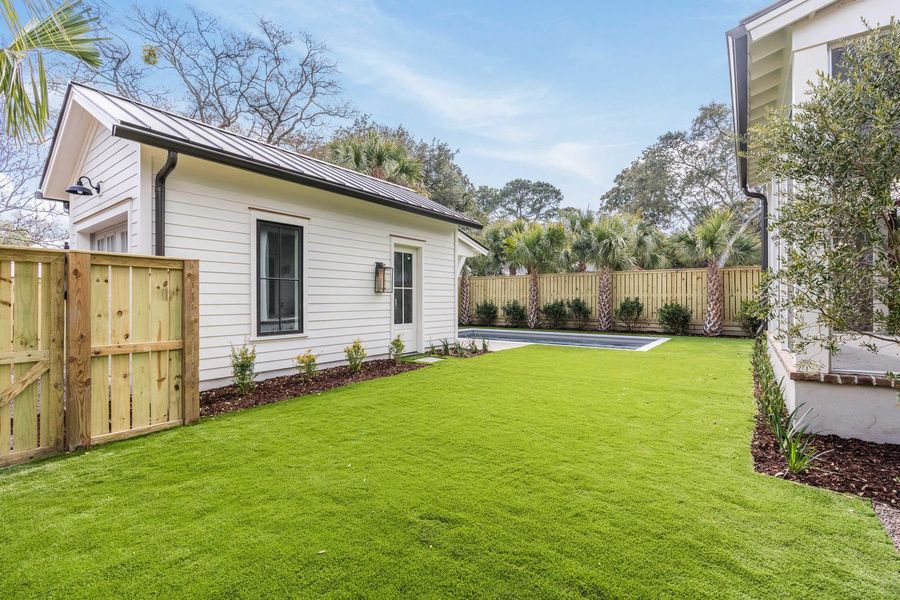Exterior details and patio area of a home in , Mount Pleasant (Image 42).