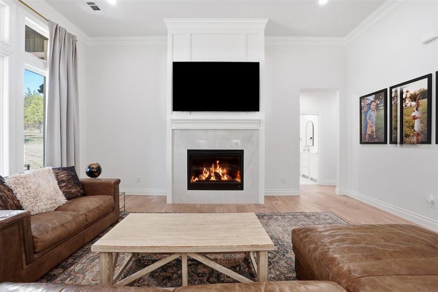 Furnished interior view inside a new home in , Azle (Image 9). Furnished interior view inside a new home in , Azle (Image 9).