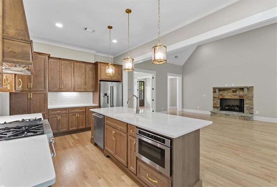 Furnished interior view inside a new home in , Kingston (Image 5).