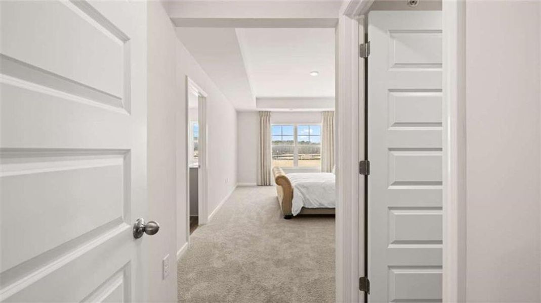 Furnished interior view inside a new home in Echo Glen, Stockbridge (Image 36). Furnished interior view inside a new home in Echo Glen, Stockbridge (Image 36).