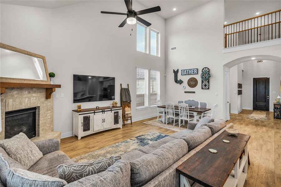 Furnished interior view inside a new home in , Fate (Image 22). Furnished interior view inside a new home in , Fate (Image 22).