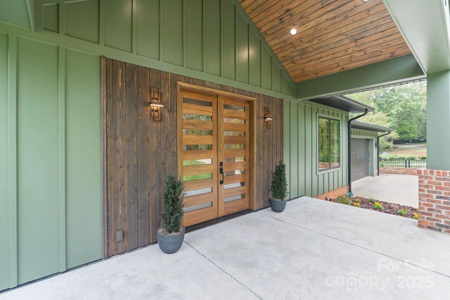 Wood details throughout Wood details throughout