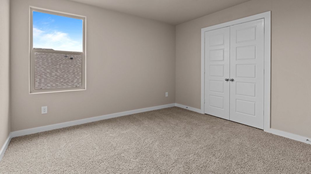 Representative unfurnished interior of a home built from the Shelby by D.R. Horton in Legacy South, Midland (Image 23).