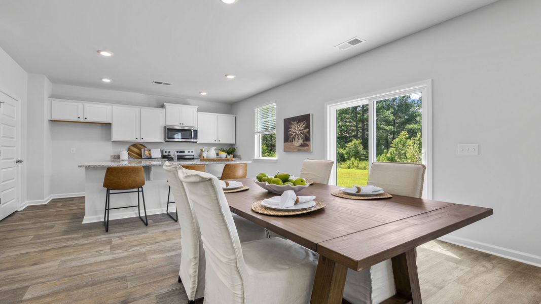 Furnished interior view inside a new home in Holly Oaks, Statesboro (Image 8).