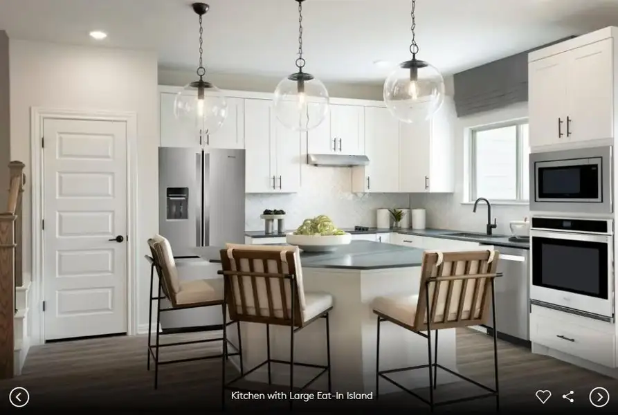 Interior photos- Photo of Pulte model home with same floor plan, not of actual home listed.