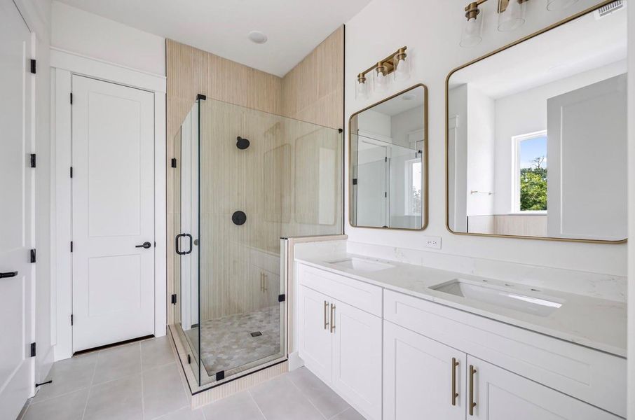 Furnished interior view inside a new home in , Houston (Image 6).