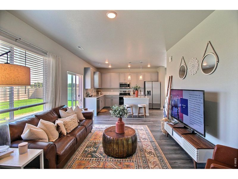 Furnished interior view inside a new home in Liberty Draw, Evans (Image 36). Furnished interior view inside a new home in Liberty Draw, Evans (Image 36).