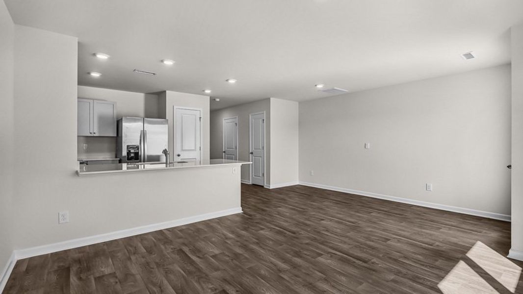 Spacious, unfurnished interior of a new home in Edinborough Townes, Gibsonville (Image 13). Spacious, unfurnished interior of a new home in Edinborough Townes, Gibsonville (Image 13).