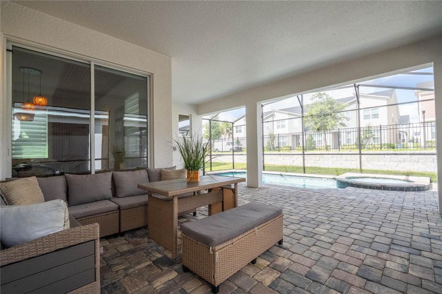Furnished interior view inside a new home in , Kissimmee (Image 46).