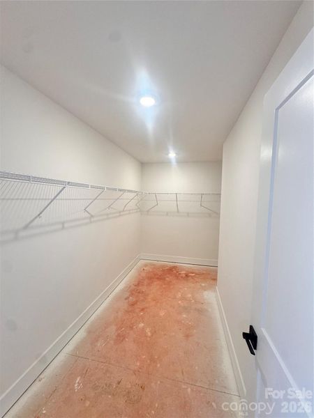 Storage closet upstairs