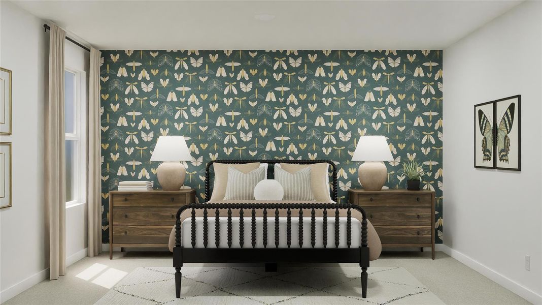 Furnished interior view inside a new home in Ashland, Angleton (Image 33).