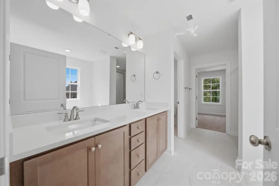 Furnished interior view inside a new home in , Hickory (Image 13).