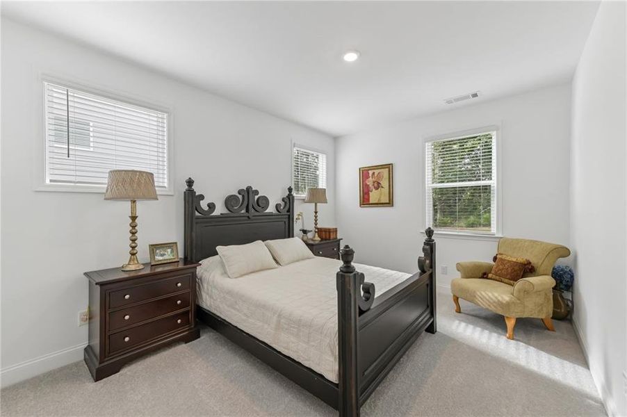 Furnished interior view inside a new home in Bailey Fence, Dacula (Image 15).