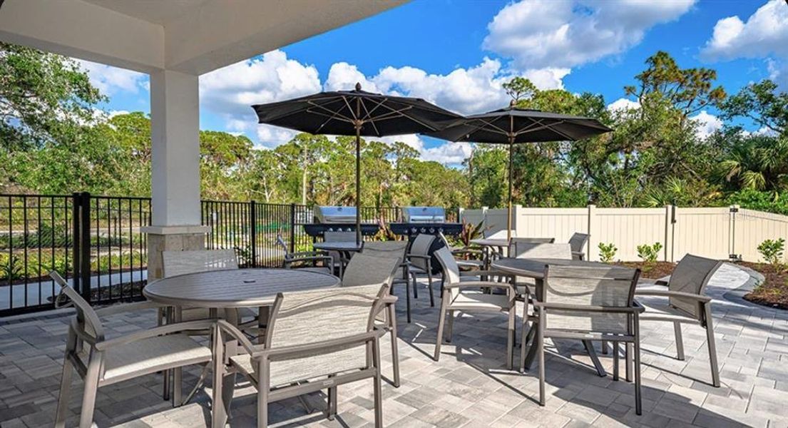 Furnished interior view inside a new home in Tiburon, Nokomis (Image 7).