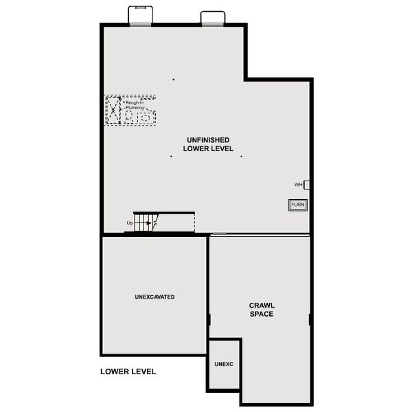 2D floor plan layout of this home in Sweetgrass, Dacono, CO (Image 7).