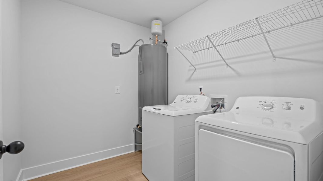 Furnished interior view inside a new home in Village at Midway, Anderson (Image 16).