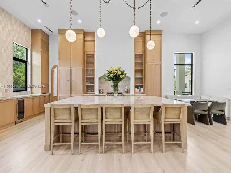Furnished interior view inside a new home in , Palmetto Bay (Image 4).