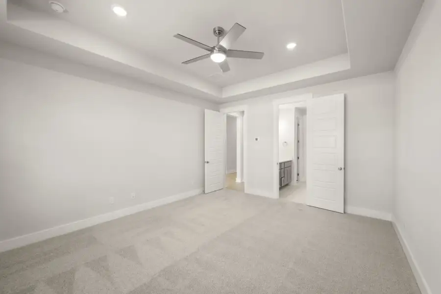 Representative unfurnished interior of a home built from the Liberty by Rockwell Homes in Wildflower Ranch, Justin (Image 31).