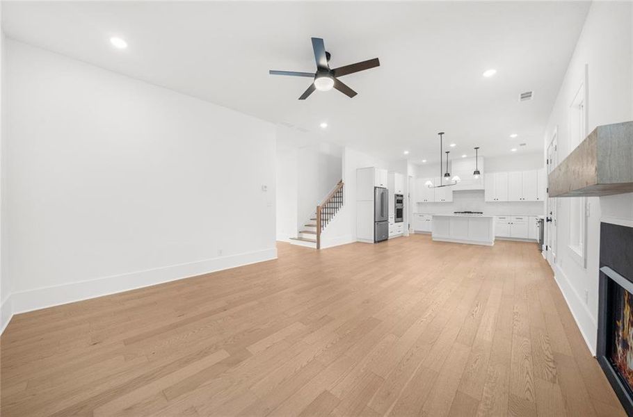 Spacious, unfurnished interior of a new home in , Canton (Image 40).