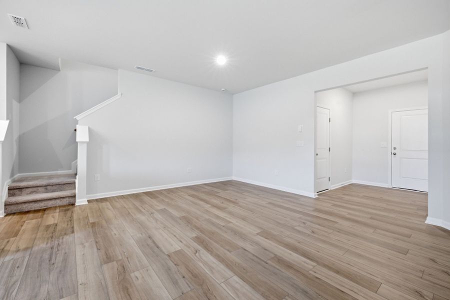 Spacious, unfurnished interior of a new home in Carpenter Falls, Durham (Image 23). Spacious, unfurnished interior of a new home in Carpenter Falls, Durham (Image 23).