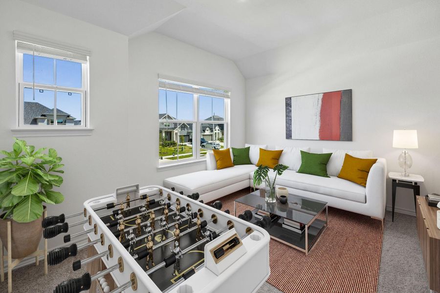 Furnished interior view inside a new home in Montgomery Bend, Montgomery (Image 16).