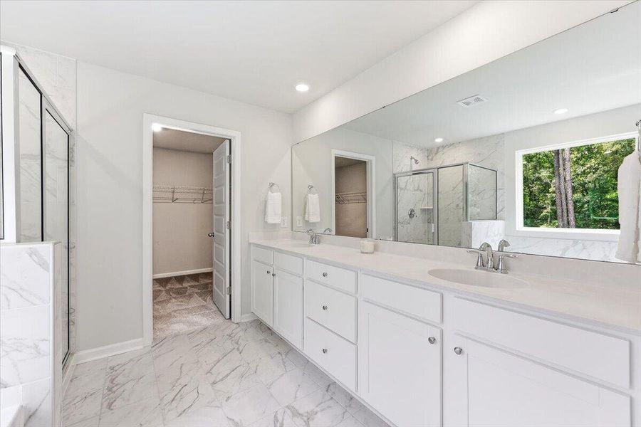 Furnished interior view inside a new home in Limehouse Village: Arbor Series, Summerville (Image 22).