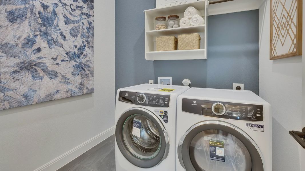 Model home photos of similar floorplans, not pictures of actual home.