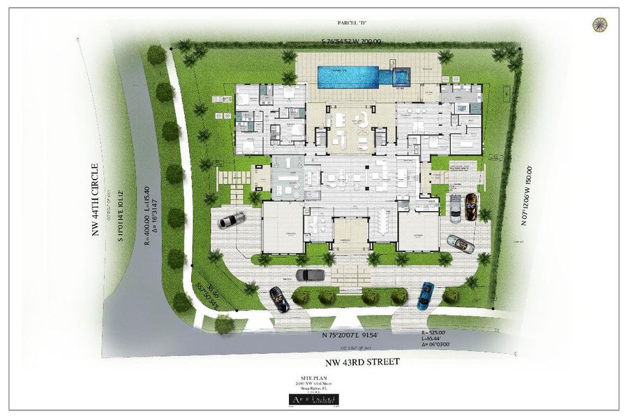 Site Plan_2480 Les Jardin