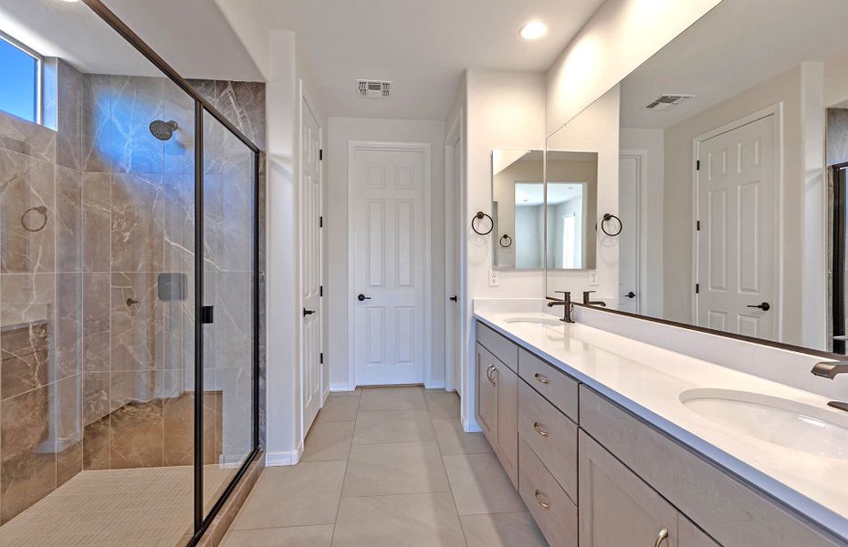 Furnished interior view inside a new home in Vistoso Canyon Estates, Oro Valley (Image 7). Furnished interior view inside a new home in Vistoso Canyon Estates, Oro Valley (Image 7).