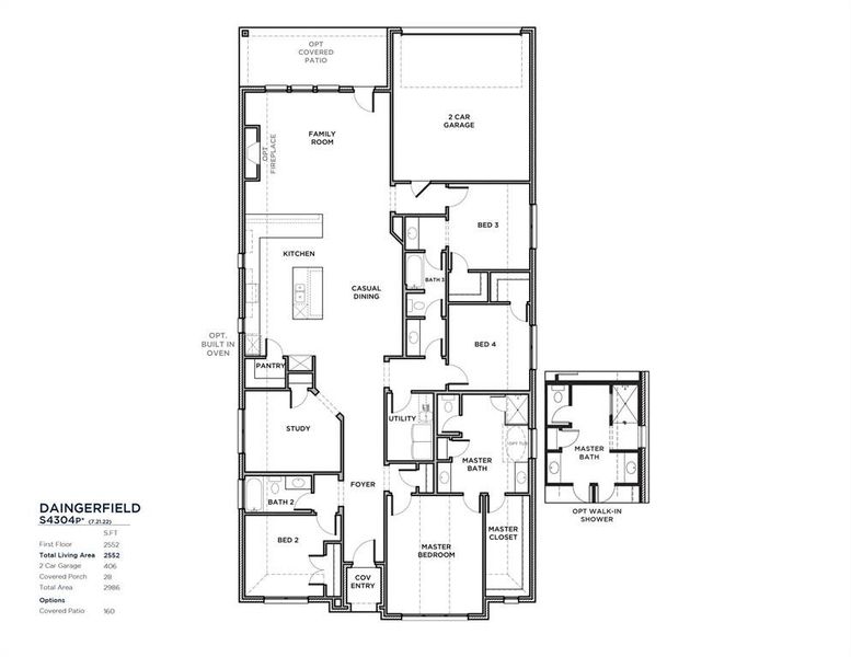 2D floor plan layout of this home in Edgewater, Fate, TX (Image 5). 2D floor plan layout of this home in Edgewater, Fate, TX (Image 5).