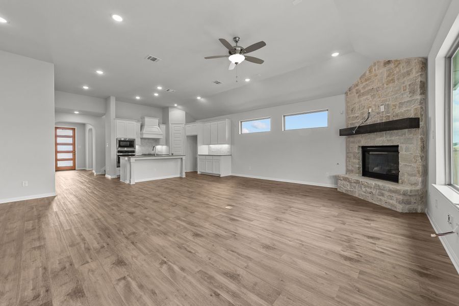 Representative unfurnished interior of a home built from the Wheeler by Cambridge Homes in Kings Way, Denton (Image 26). Representative unfurnished interior of a home built from the Wheeler by Cambridge Homes in Kings Way, Denton (Image 26).