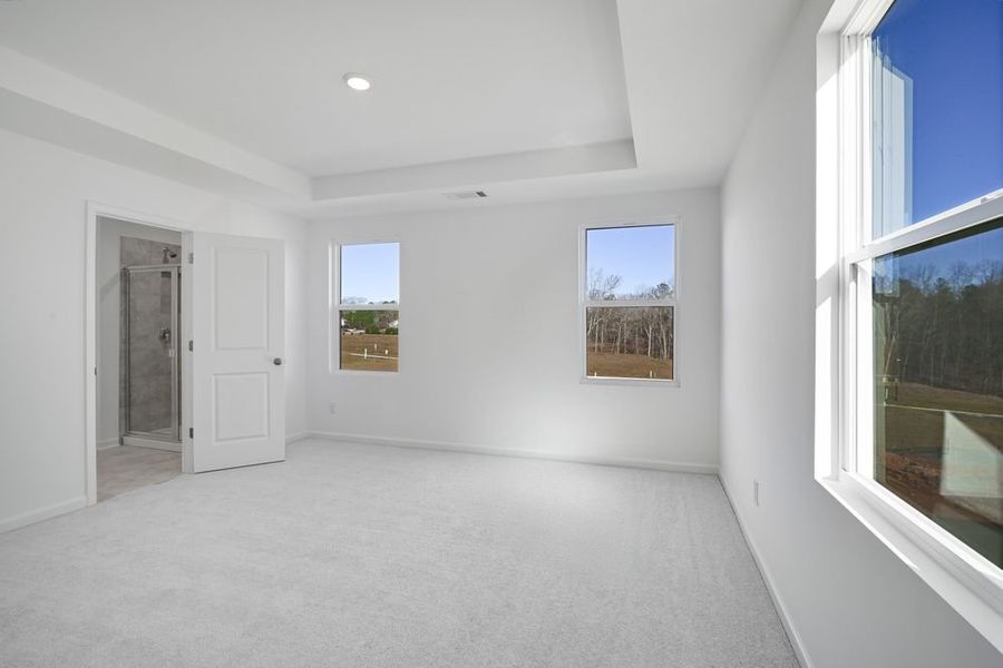 Representative unfurnished interior of a home built from the Denton by Taylor Morrison in Falls Creek, Flowery Branch (Image 22). Representative unfurnished interior of a home built from the Denton by Taylor Morrison in Falls Creek, Flowery Branch (Image 22).
