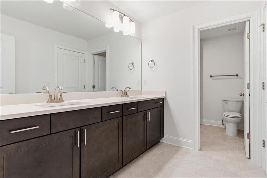 Furnished interior view inside a new home in Ford Landing, Acworth (Image 14).