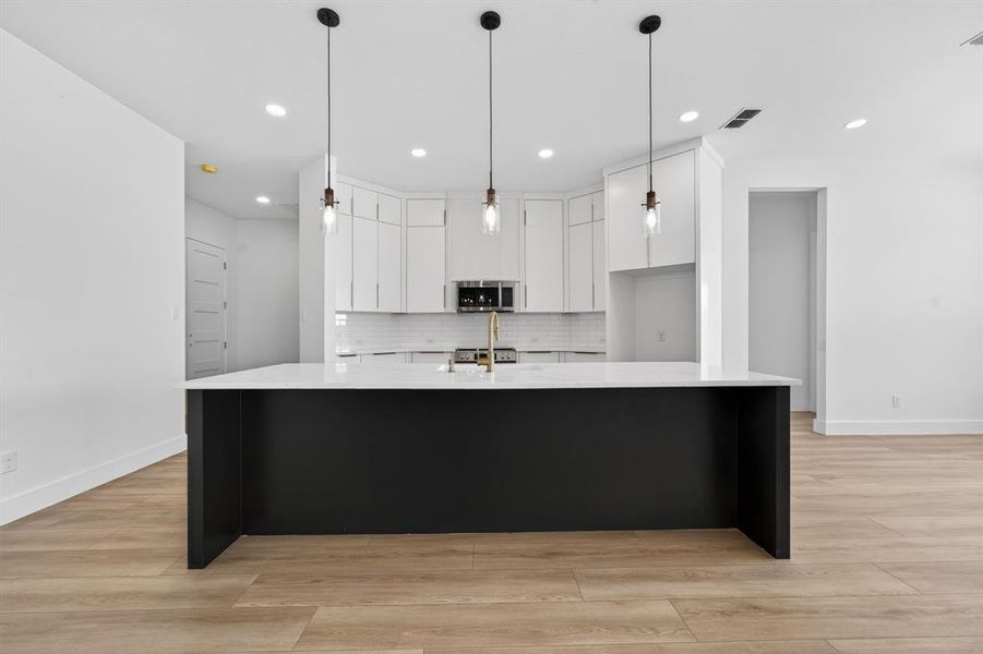 Furnished interior view inside a new home in , Lone Oak (Image 3).