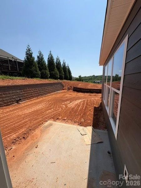 Construction progress of homesite 419