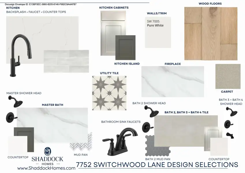 Sample of building materials used in homes in Tavolo Park, Fort Worth (Image 3). Sample of building materials used in homes in Tavolo Park, Fort Worth (Image 3).