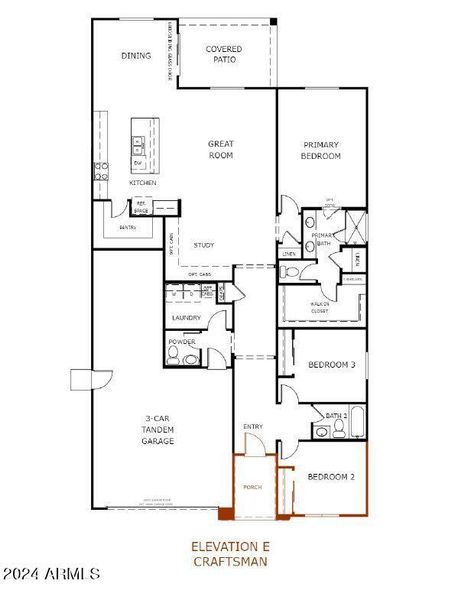 El Cidro Lot 41 Floorplan