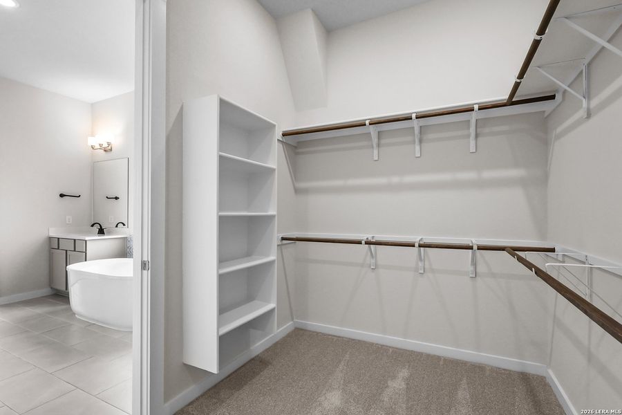 Furnished interior view inside a new home in Buffalo Crossing, Cibolo (Image 13).