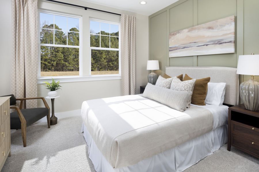 Representative furnished interior of a home built from the Sequoia by Mattamy Homes in McAlister Creek, Clayton (Image 10).