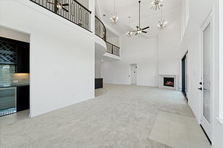 Furnished interior view inside a new home in Valencia 60', Manvel (Image 11).